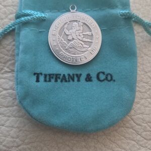 Tiffany & Co. Silver St. Christopher Pendant